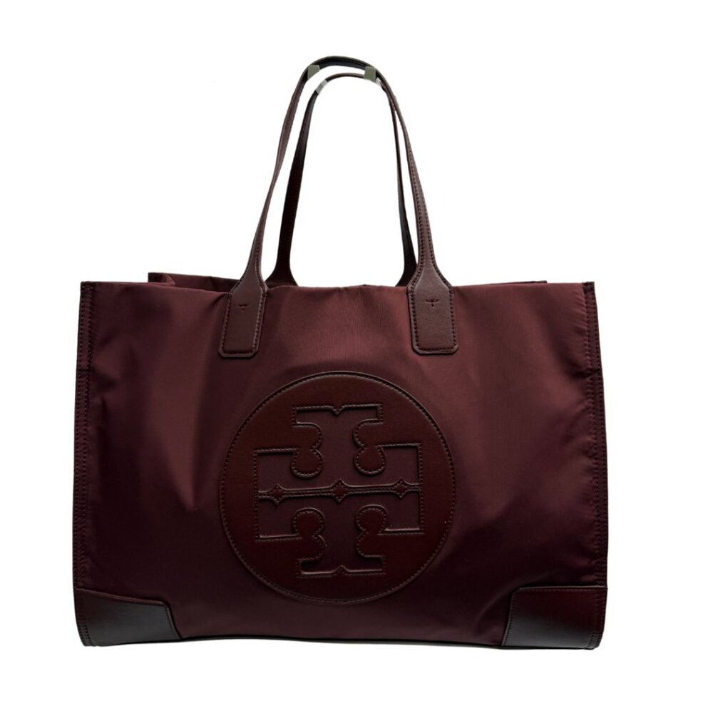 Tory Burch Burgundy Tote Bag